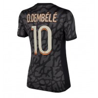 Fotballdrakt Dame Paris Saint-Germain Ousmane Dembele #10 Tredjedrakt 2023-24 Kortermet